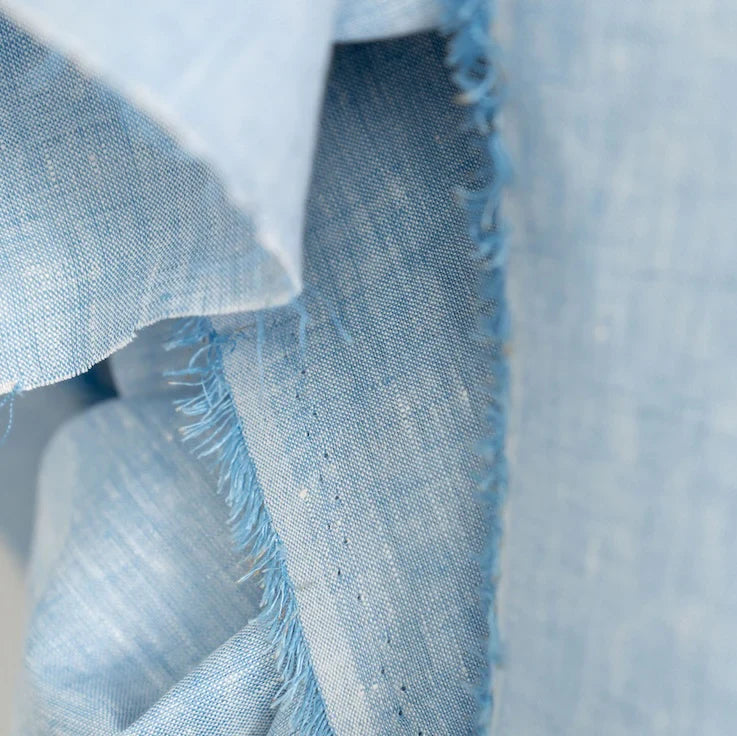 VELLURE Soft Touch Linen Fabric | Pure 60s Lea