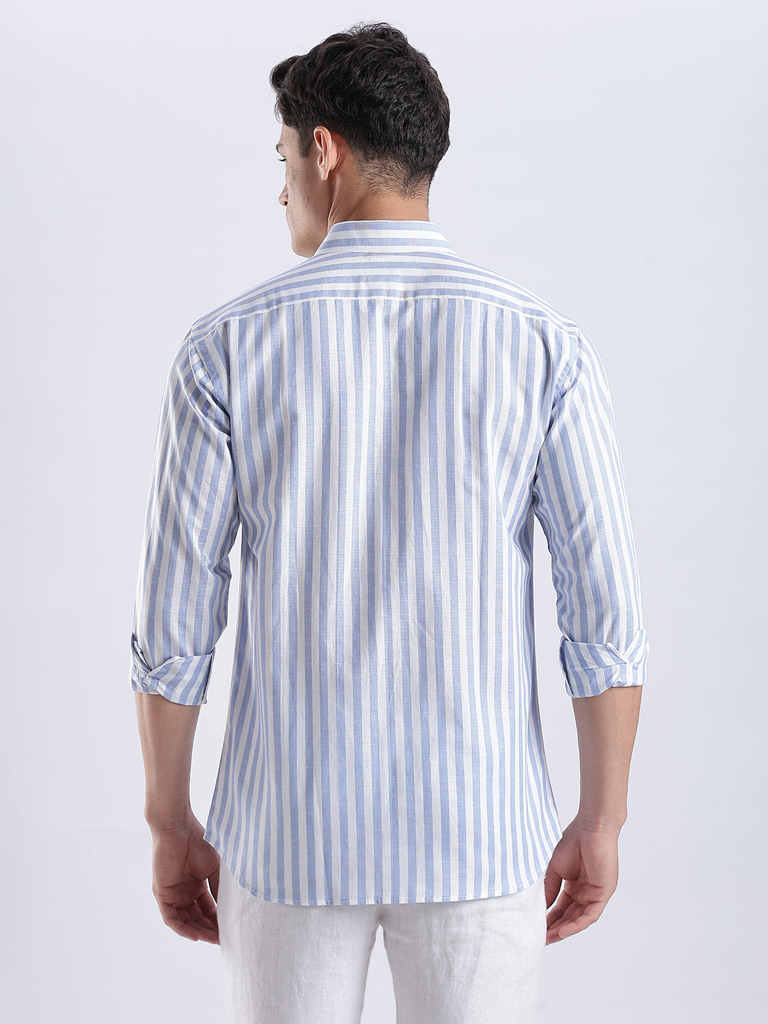 Positano Linen Striped Shirt