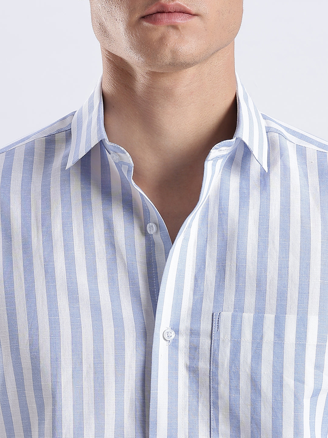 Positano Linen Striped Shirt