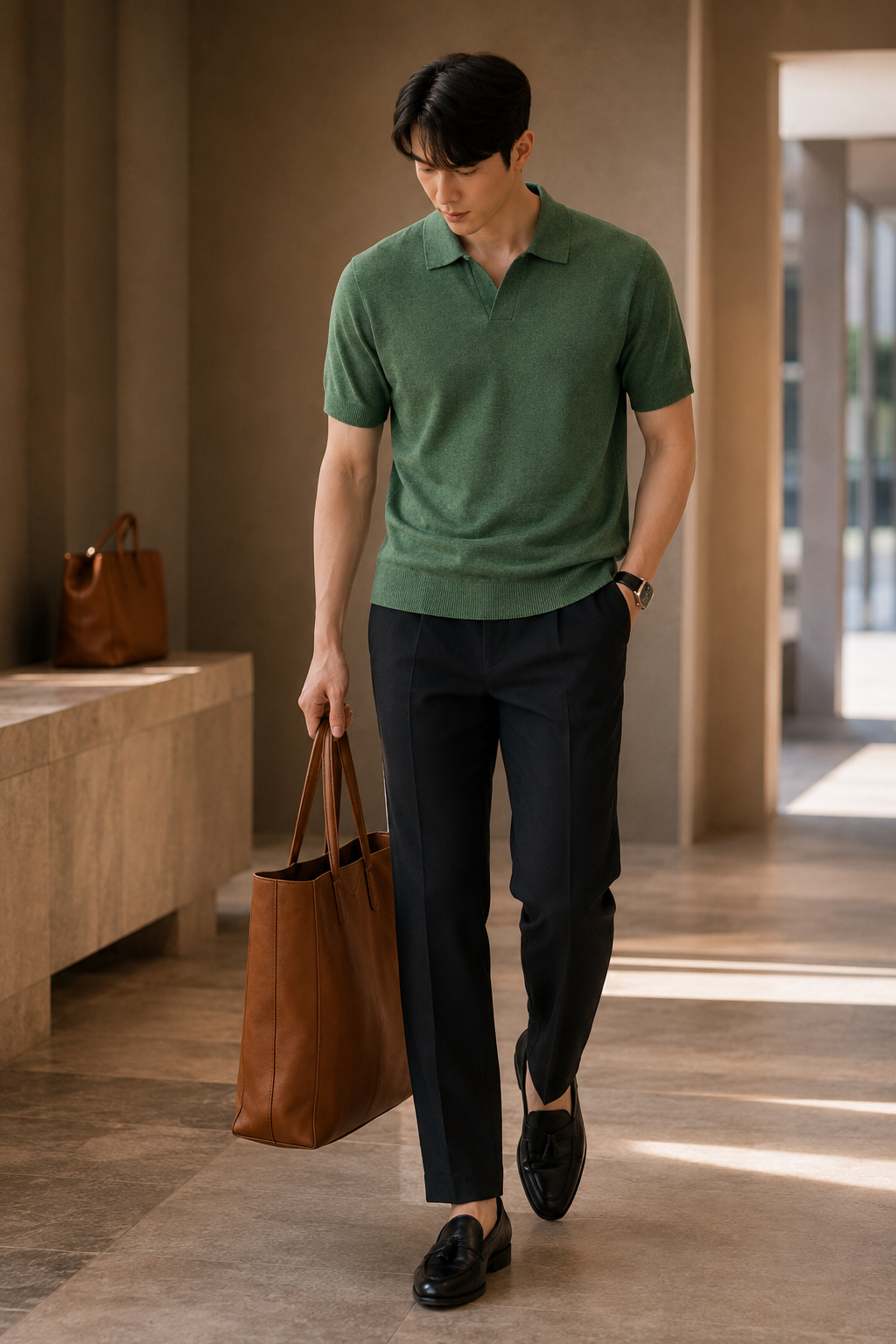 The Heirloom Leisure Polo in Sagewood Green