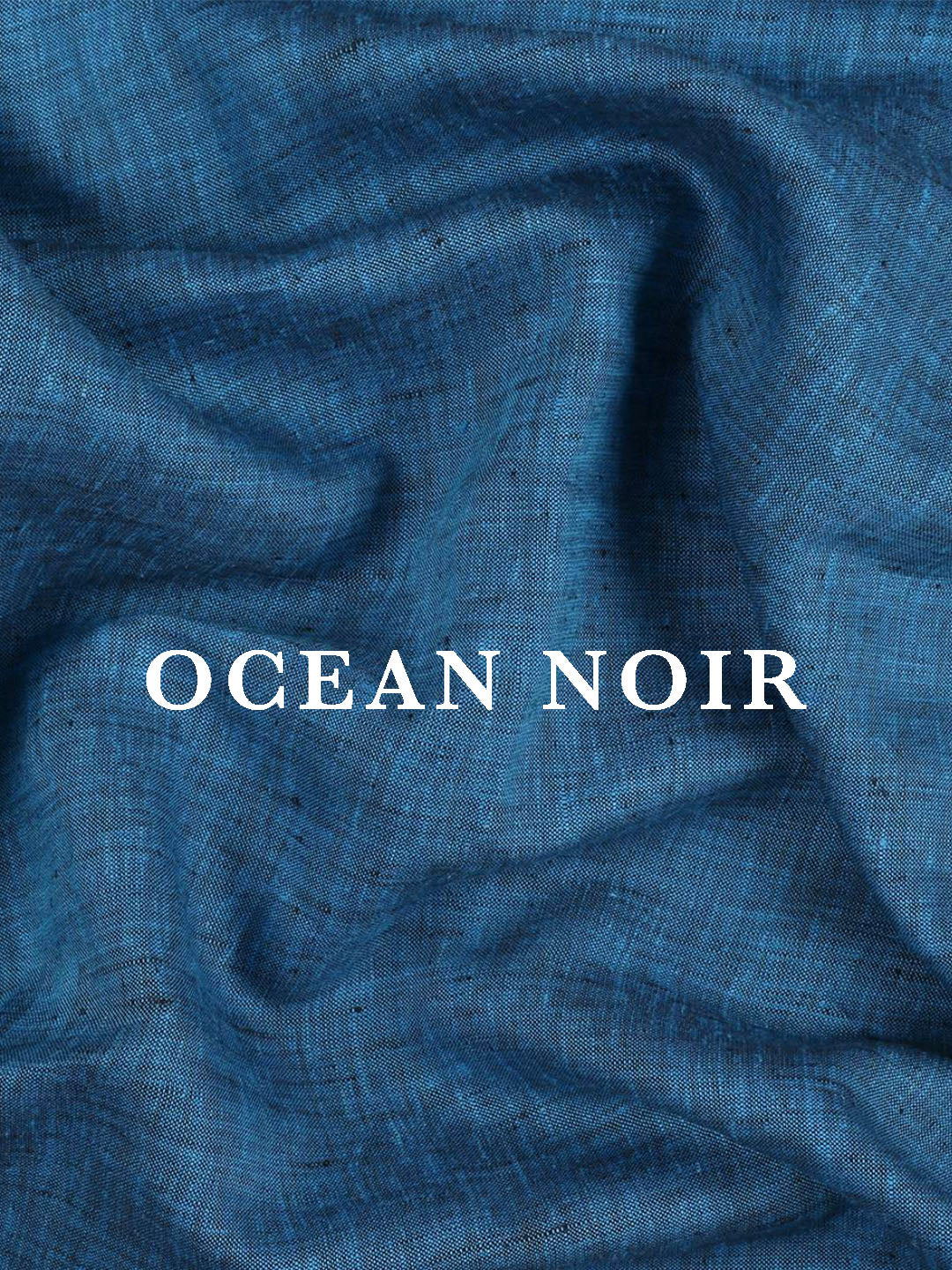 VELLURE Soft Touch Linen | Pure 60s Lea | Ocean Noir