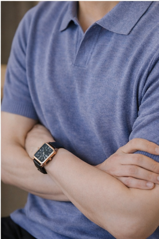 The Heirloom Leisure Polo in Cielo Blue