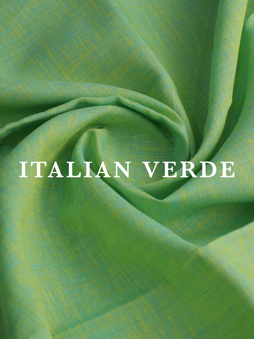 VELLURE Soft Touch Linen | Pure 60s Lea | Italian Verde