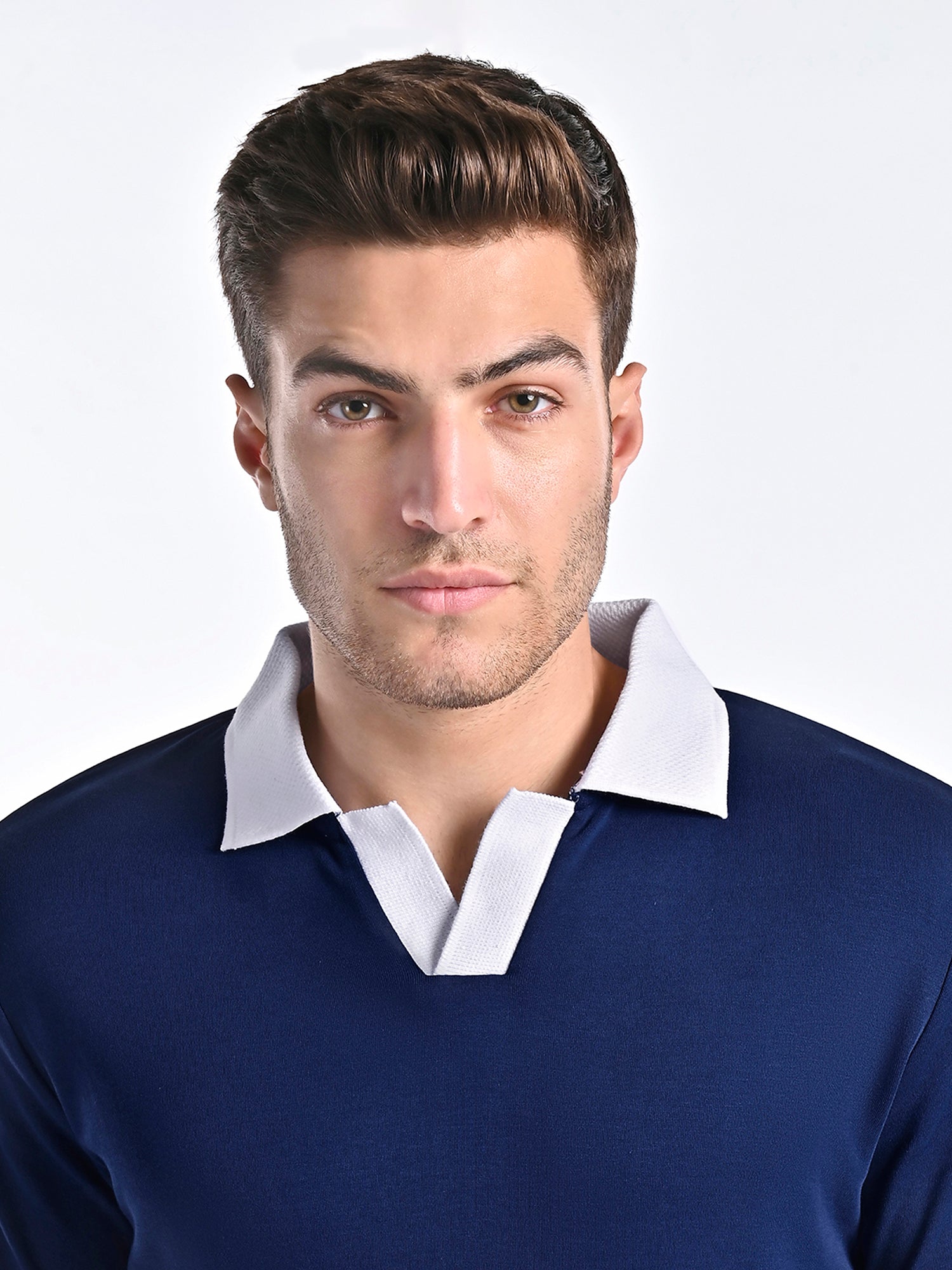 Nautical Crest Polo with contrast trims