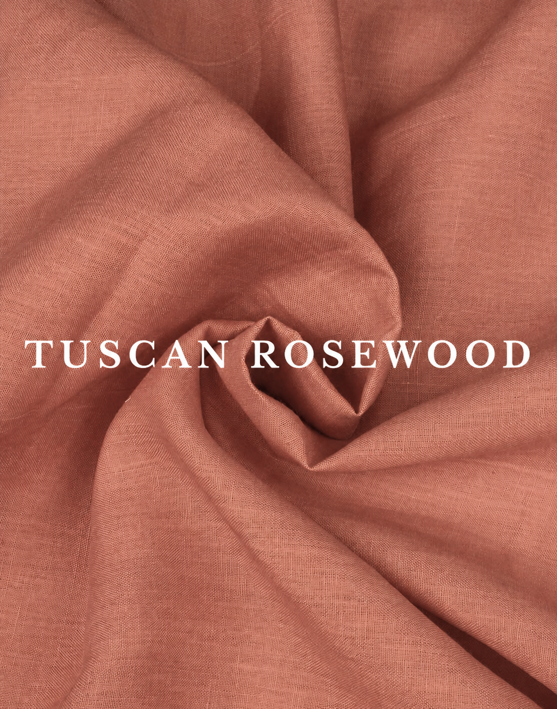 VELLURE Soft Touch Linen | Pure 60s Lea | Tuscan Rosewood