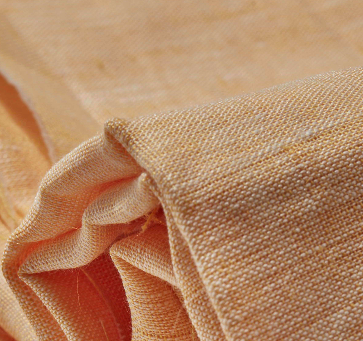 VELLURE Soft Touch Linen | Pure 60s Lea | ZESTY ORANGE